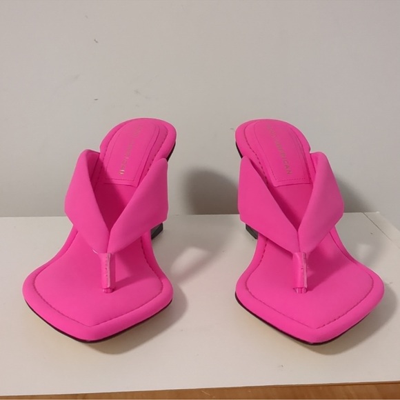 Good American pink Barbie core mules - Picture 5 of 7